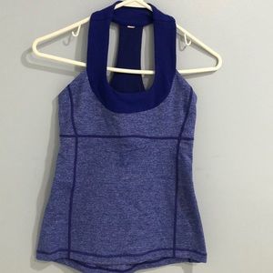 Lululemon Scoop Neck Racerback Tank Witth Built-In Bra Size 4